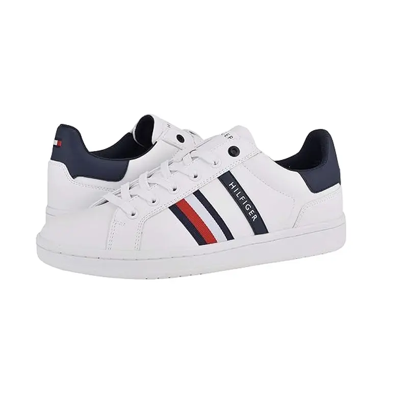 TOMMY HILFIGER WHITE LUPPO MENS SNEAKER TMLUPPO WHT