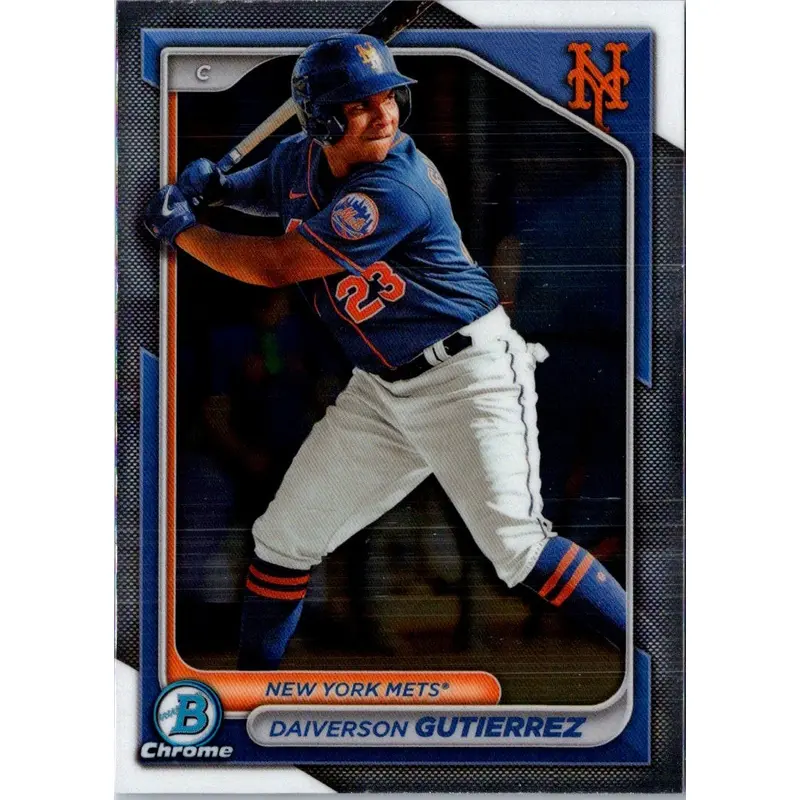 2024 Bowman Chrome Prospects Daiverson Gutierrez #BCP-59