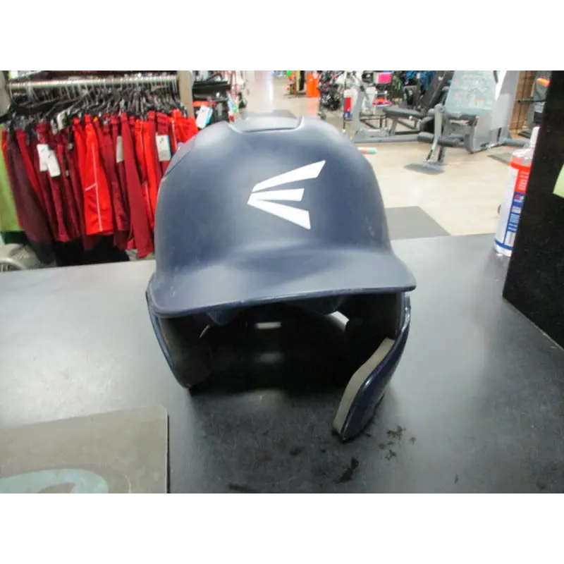 Used Easton Senior Junior Size 6 1/2 - 7 1/8 Batting  Helmet W/ Jaw Guard