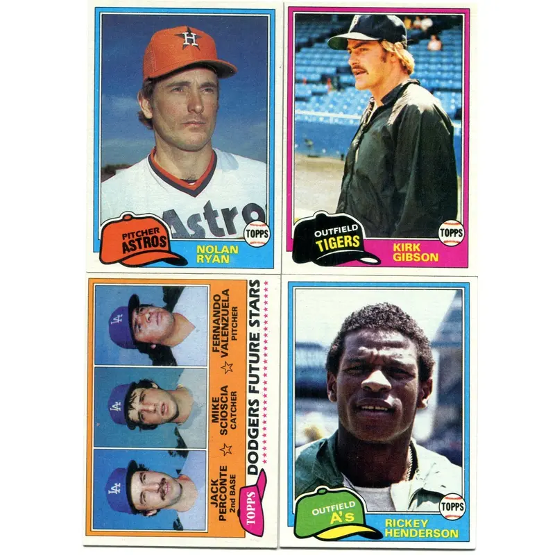 1981 Topps Baseball Complete Set EX/MT NM (726) (23-108)