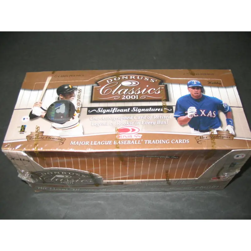 2001 Donruss Classics Baseball Box (Hobby)