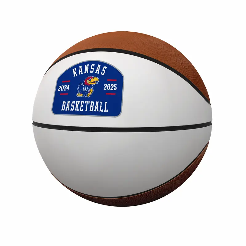 Kansas 2024-2025 Season Full Size Autograph Basketball