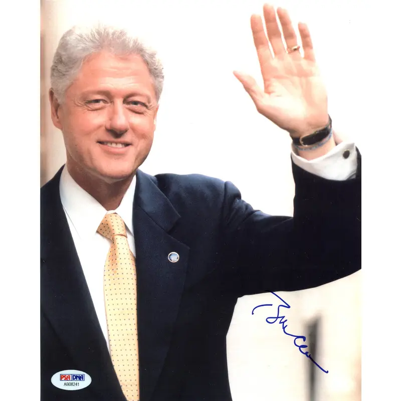 President Bill Clinton Authentic Signed 8X10 Photo Autographed PSA/DNA #AB08241