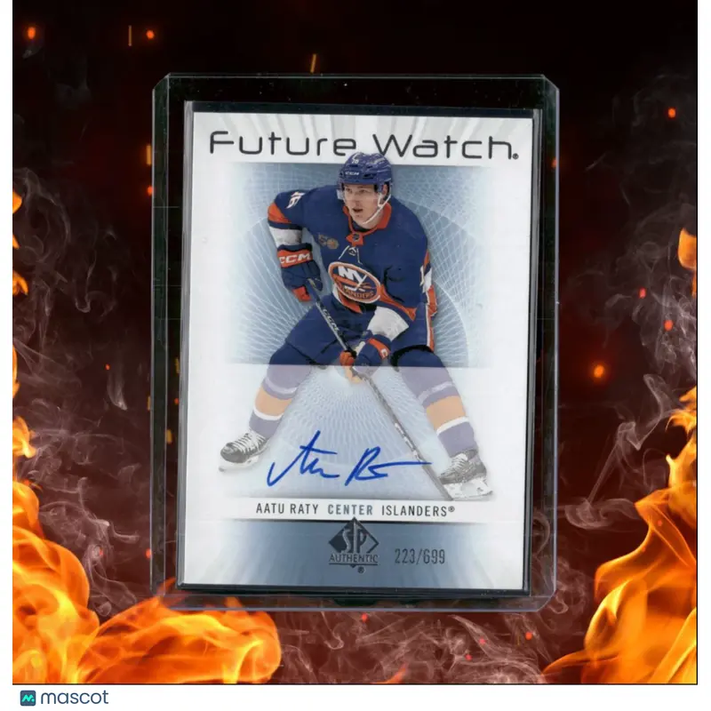 2022-23 SP Authentic Aatu Raty Retro Future Watch Rookie Auto 223/699 #RFWA-AA
