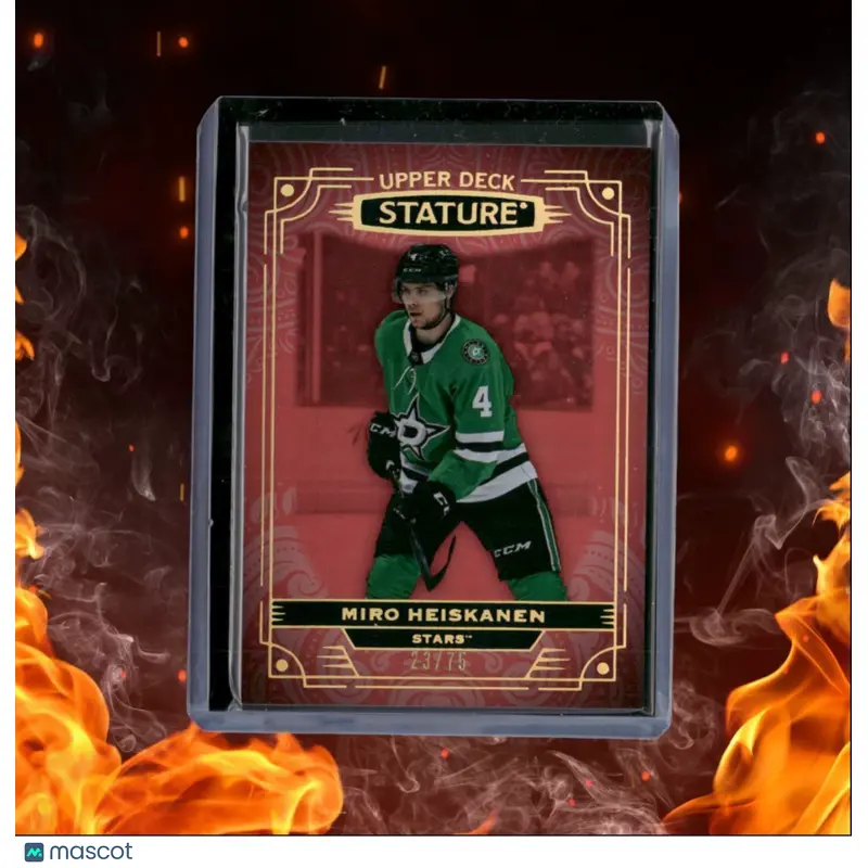 2022-23 Upper Deck Stature Miro Heiskanen Red 23/75 #64