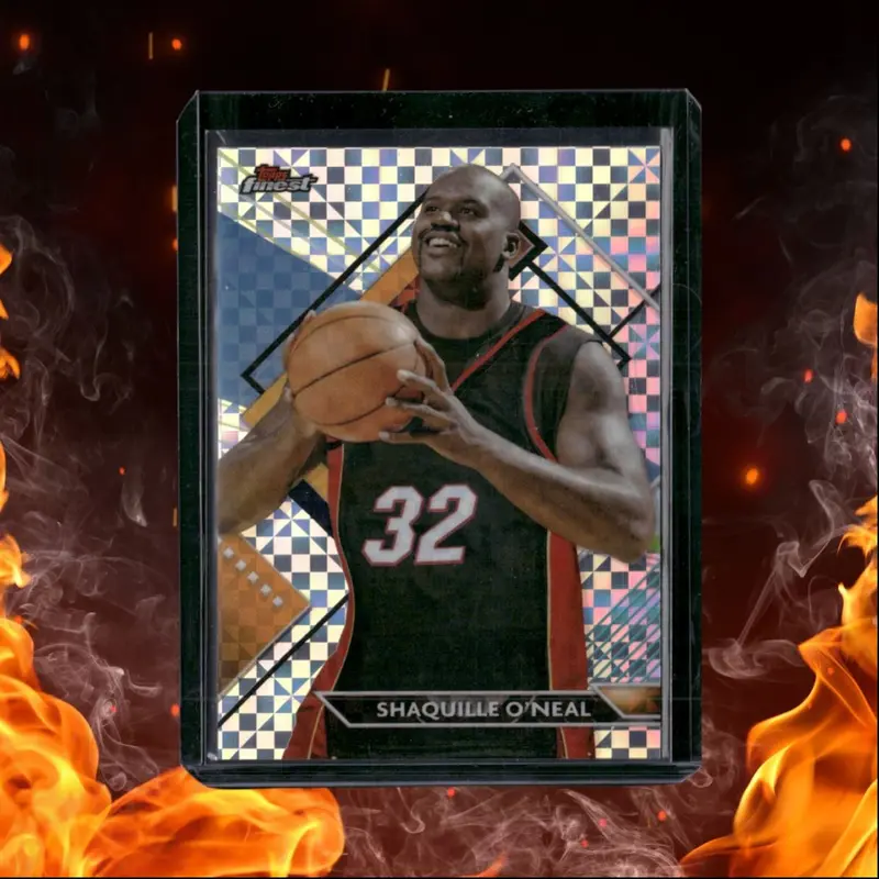 2024-25 Topps Finest Basketball Shaquille O'Neal X-Fractor Rare #257