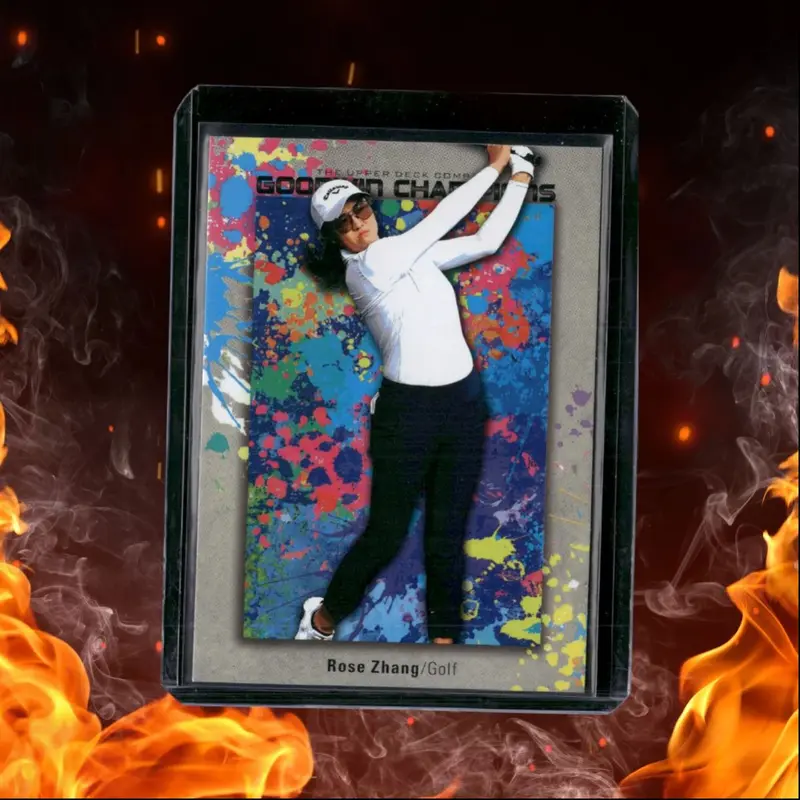 2024 Upper Deck Goodwin Champions Rose Zhang Splash of Color (F) #136