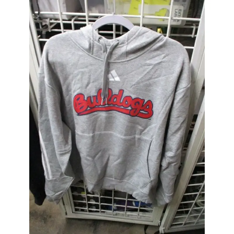 Adidas Bulldogs Fashion Pull Over Hoodies Adult Size Large