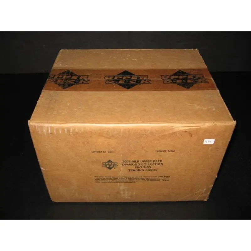 2004 Upper Deck Diamond Collection Pro Sigs Baseball Case (12 Box)