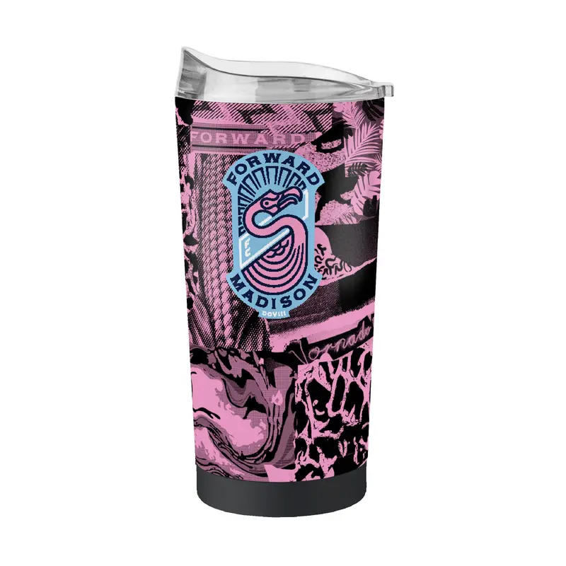 Forward Madison FC Abstract Print 20oz Powder Coat Tumbler