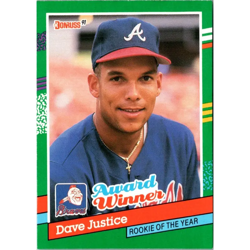 1991 Donruss Dave Justice #683