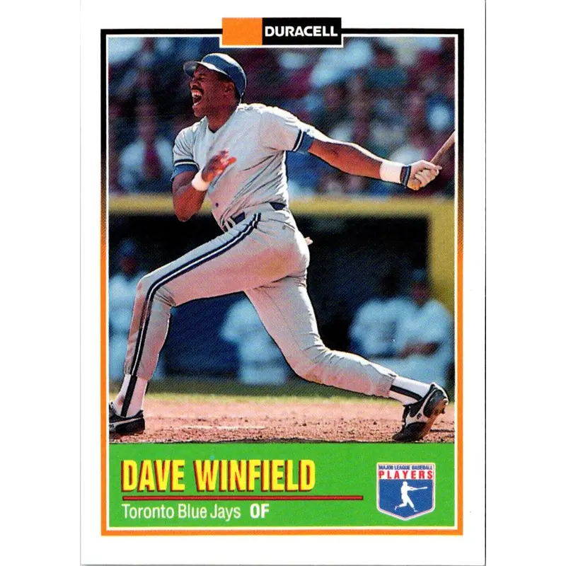 1993 Duracell Power Players I Dave Winfield #24