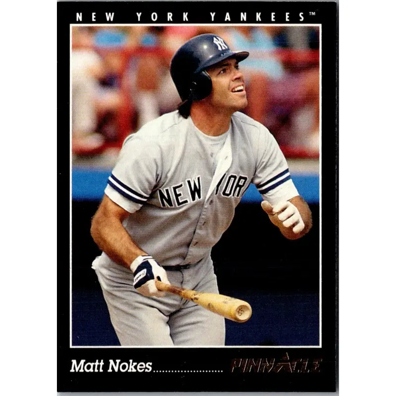1993 Pinnacle Matt Nokes #82