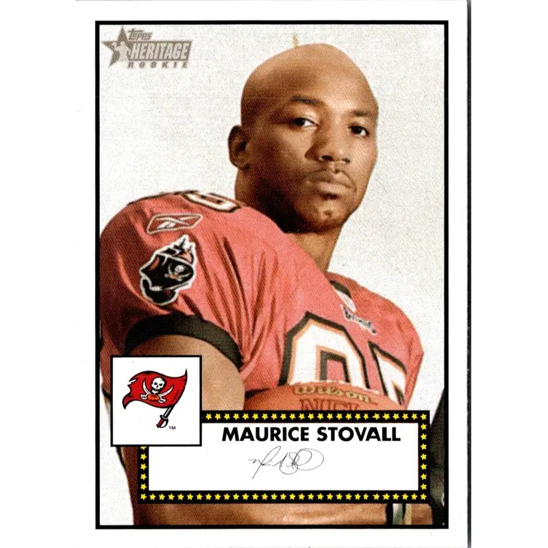 2006 Topps Heritage Maurice Stovall #156 Rookie