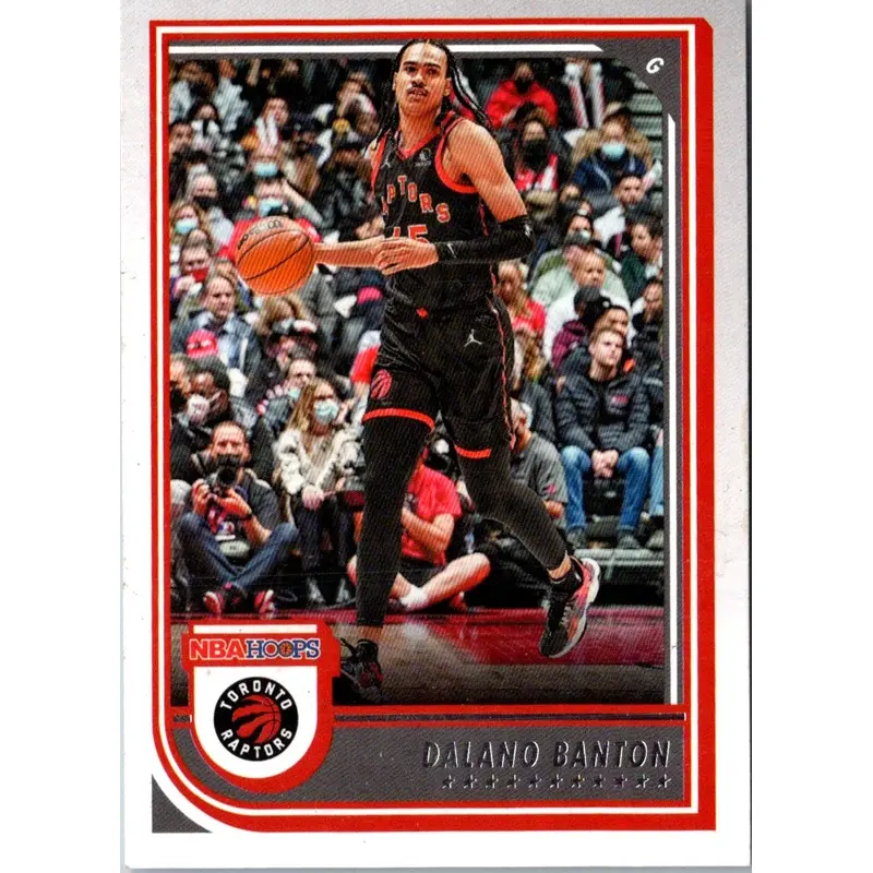 2022 Hoops Red Backs Dalano Banton #43