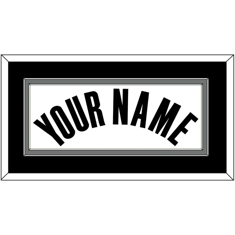 Brooklyn Name - White Association - Double Mat 3