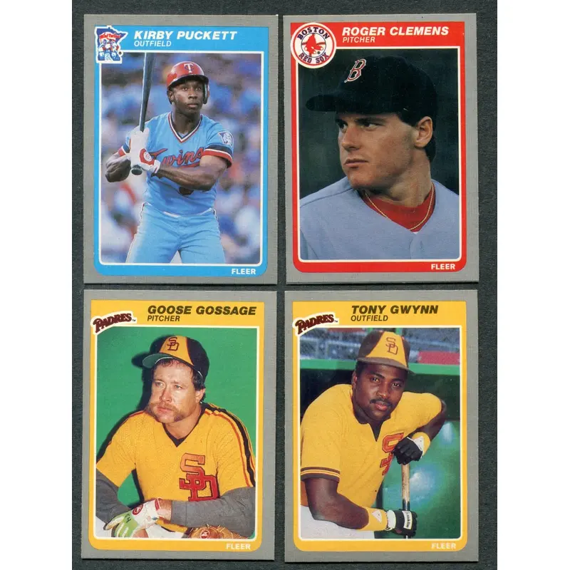 1985 Fleer Baseball Complete Set NM NM/MT (660) (23-295)