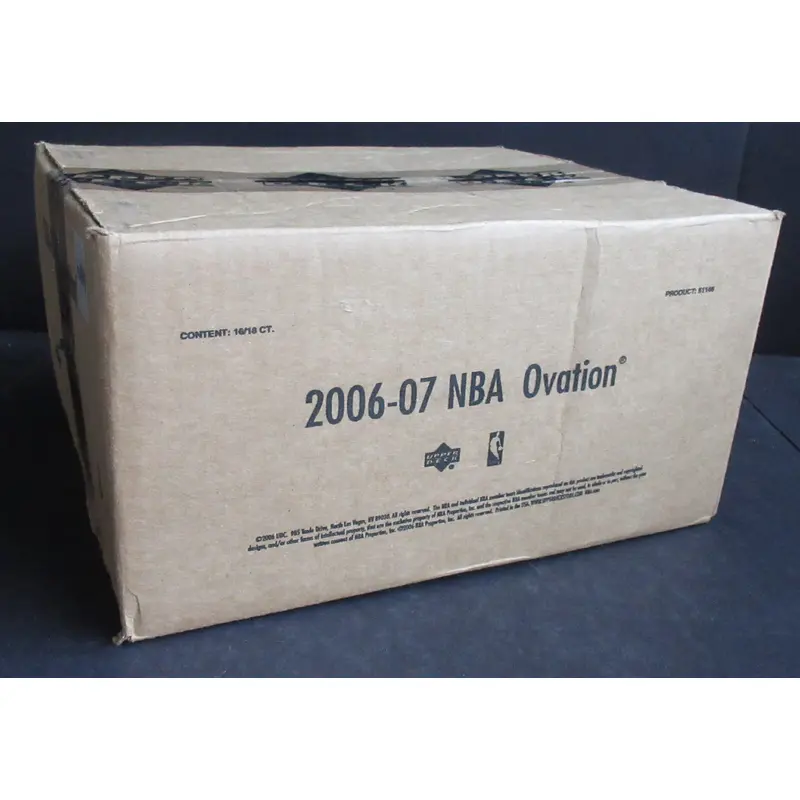 2006/07 Upper Deck Ovation Basketball Case (Hobby) (16 Box)