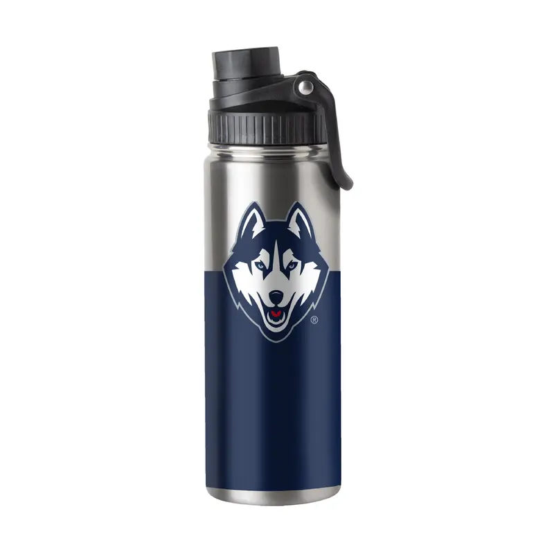 UConn 21oz Colorblock Twist Top Water Bottle