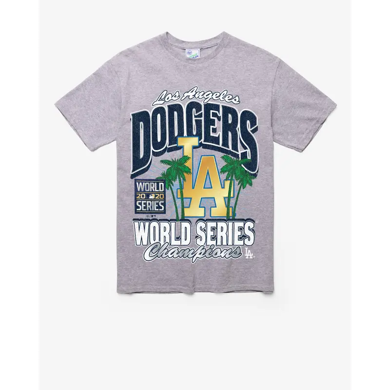 LOS ANGELES DODGERS COOPERSTOWN WORLD SERIES LOCKER VINTAGE '47 TUBULAR TEE