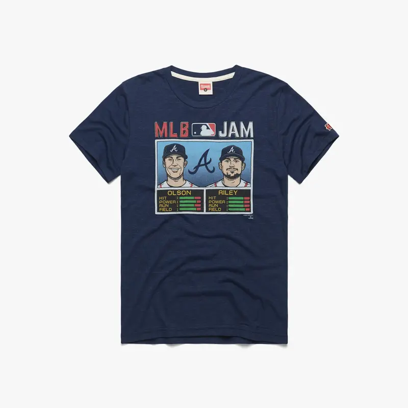 MLB Jam Braves Olson And Riley