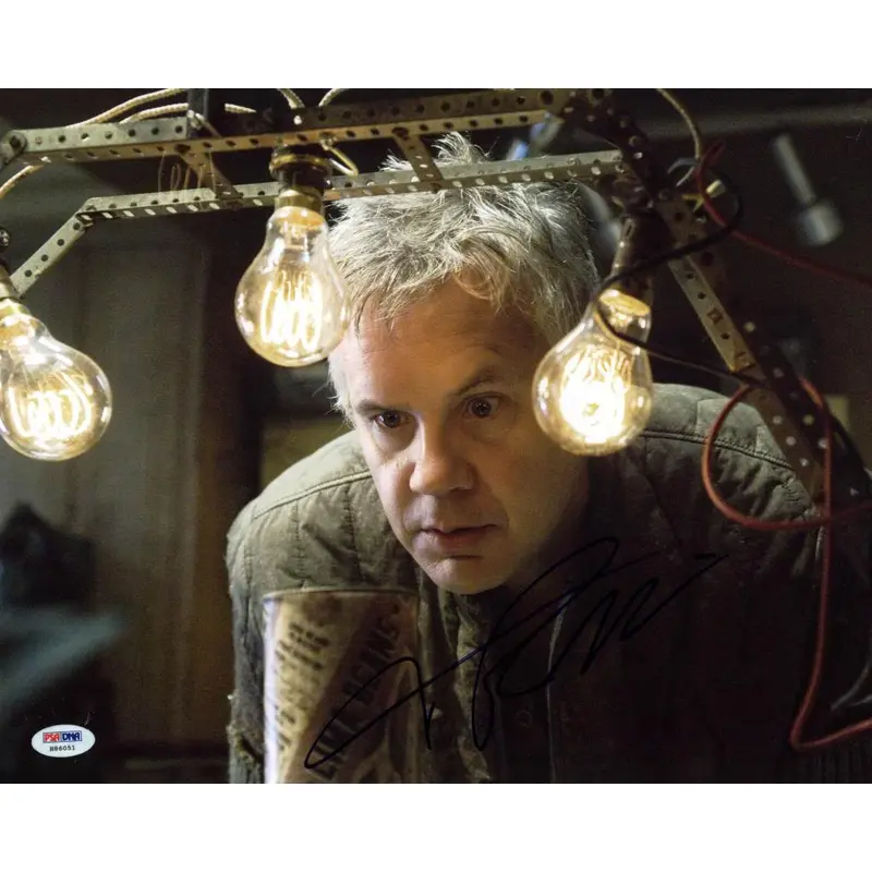 Tim Robbins War Of The Worlds Signed Authentic 11X14 Photo PSA/DNA #H86051