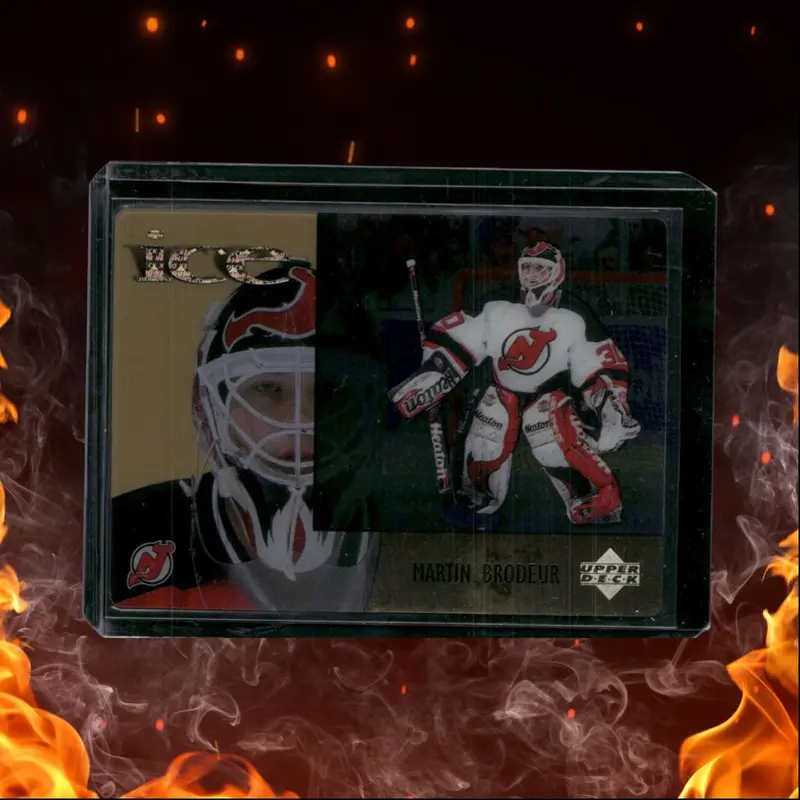 1998-99 Upper Deck McDonald's Martin Brodeur Ice Gold Clear (B) #MCD 17