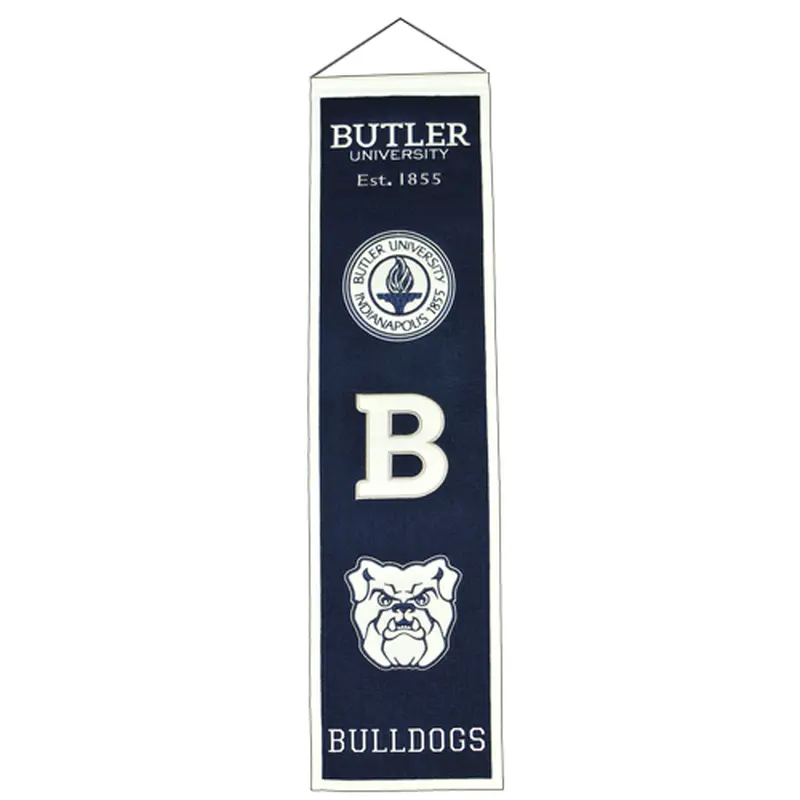 Butler Bulldogs Logo Evolution Heritage Banner