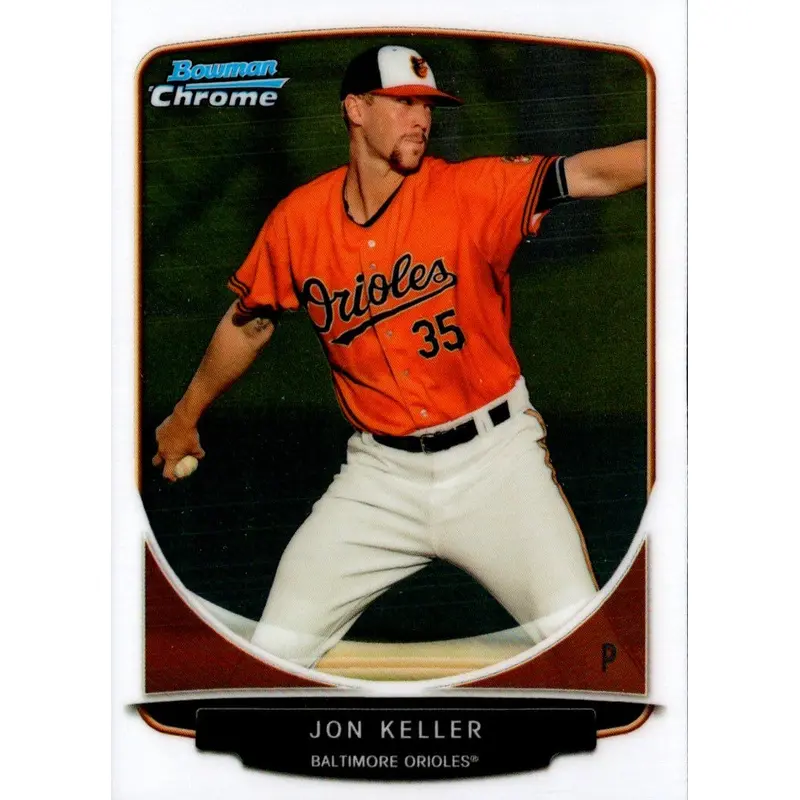 2013 Bowman Chrome Jon Keller #149