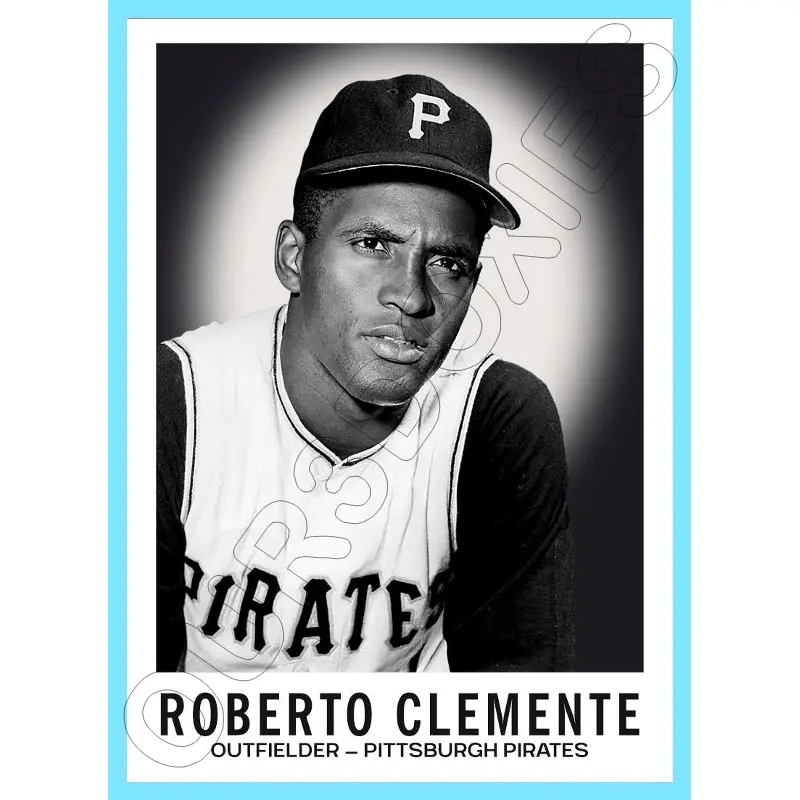 Roberto Clemente 1960 Leaf Custom Card - 4414