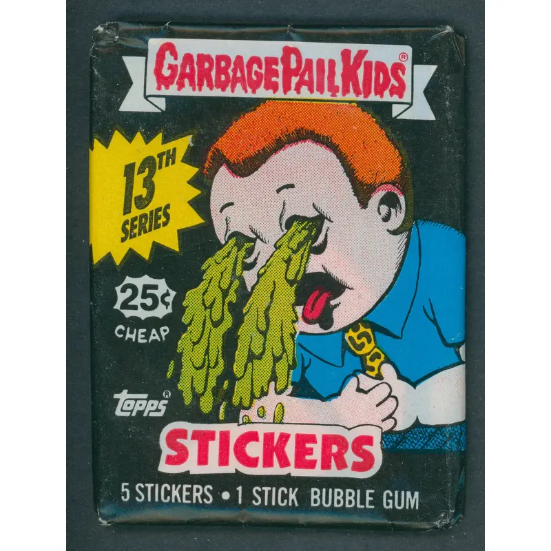 1988 Topps Garbage Pail Kids Series 13 Unopened Wax Pack (w/ price)