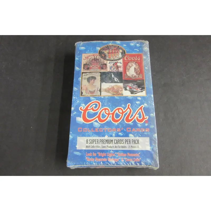 1995 Di-Mark Coor's Collector's Cards Box