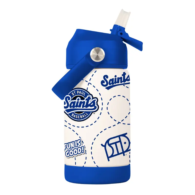 St. Paul Saints 12oz Mascot SS Kids Bottle
