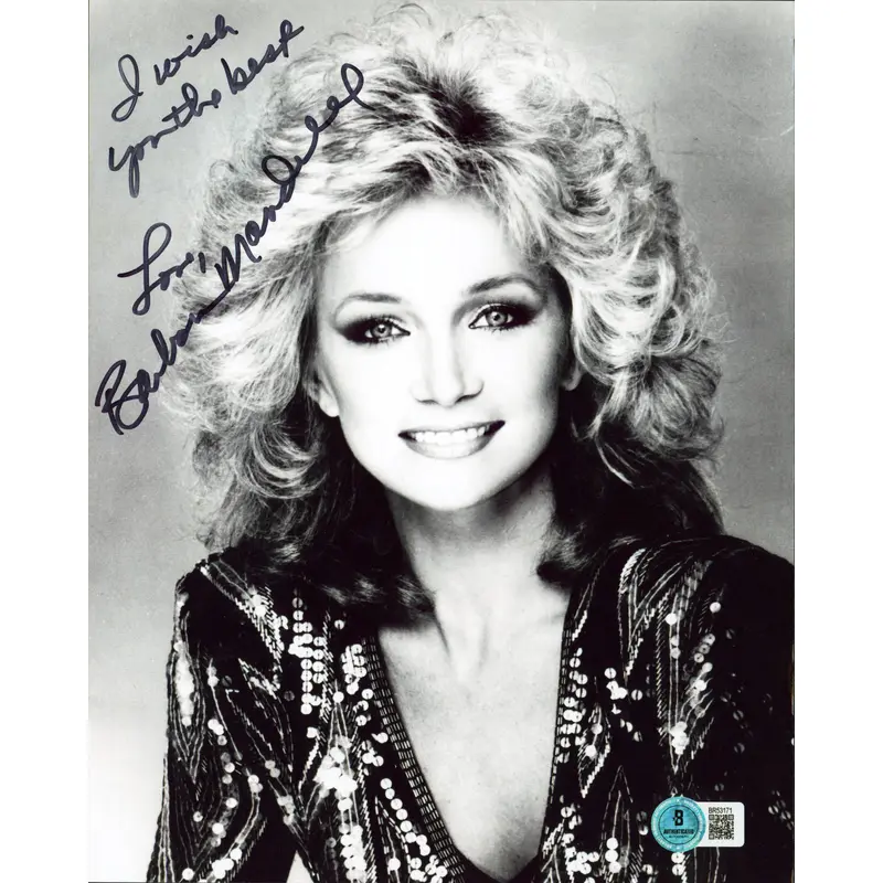 Barbara Mandrell "I Wish You The Best Love" Signed 8x10 Vertical Photo  BAS 2
