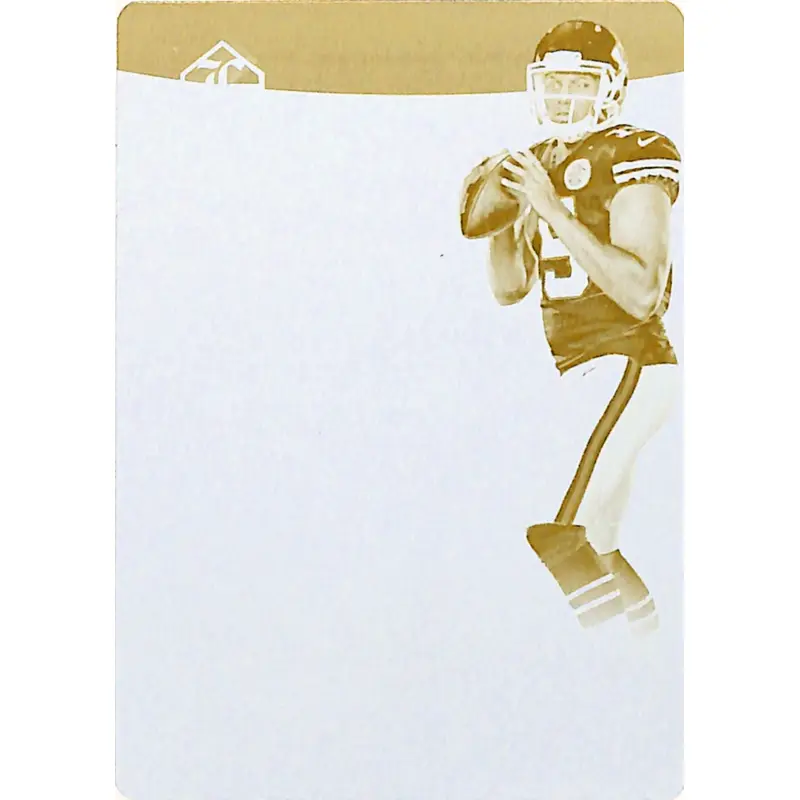 Patrick Mahomes 2017 Panini Limited Yellow Printing Plate #1/1