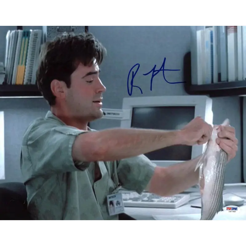 Ron Livingston Office Space Signed Authentic 11X14 Photo PSA/DNA #I47787