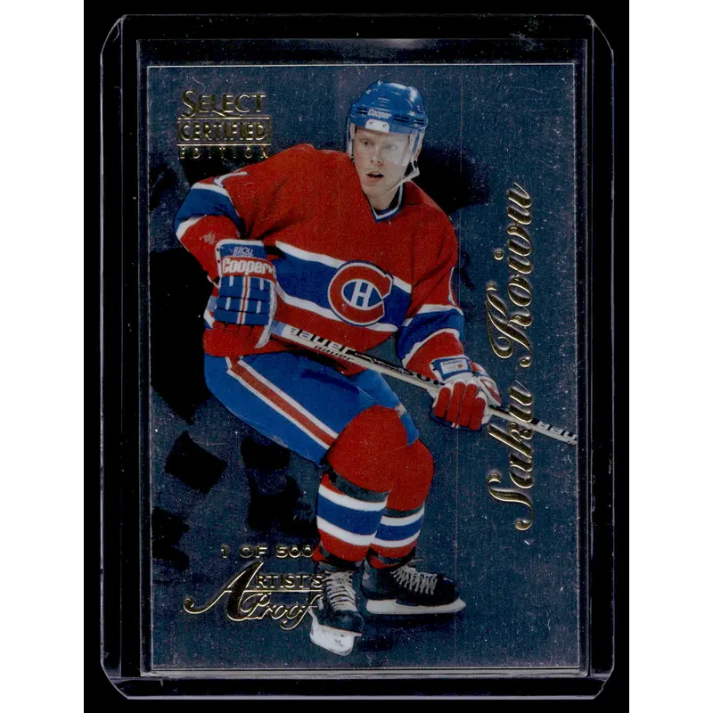 1996-97 Select Certified - Artist's Proof - Saku Koivu #64 /500