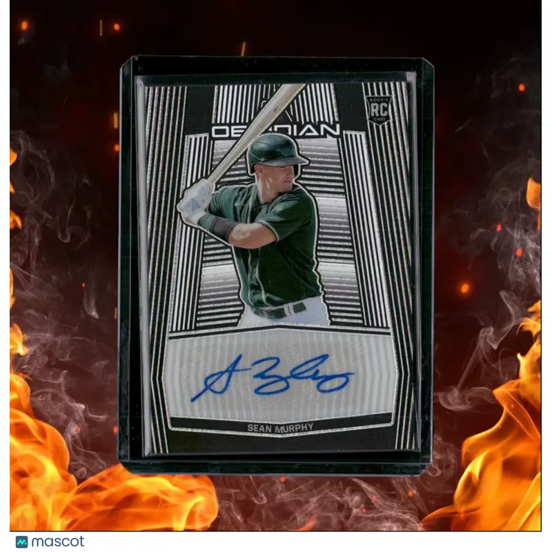 2020 Panini Chronicles Sean Murphy Obsidian Rookie Auto #OA-SM