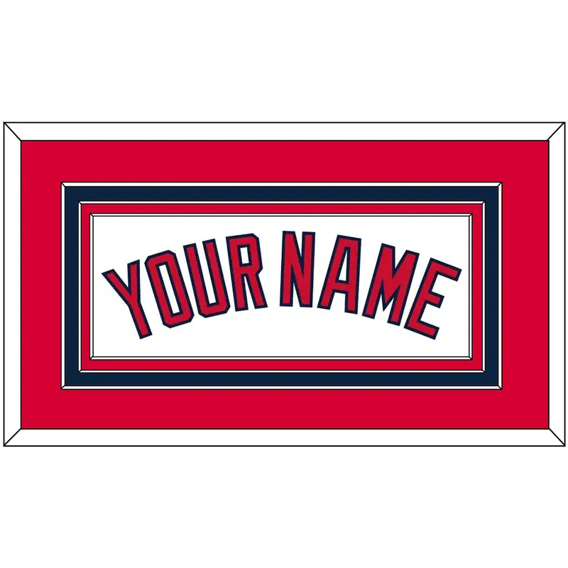 Cleveland Name - Home White - Triple Mat 3
