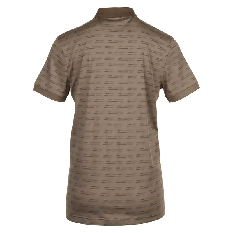 HUGO BOSS MENS POLO BROWN PADDY TAPE AO 50534269334