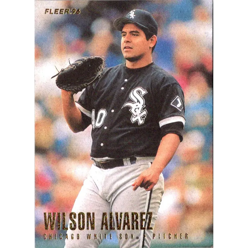 1996 Fleer Chicago White Sox Wilson Alvarez #1