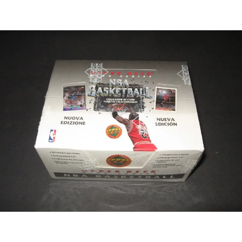 1992/93 Upper Deck Basketball High Series Jumbo Box (Europe)