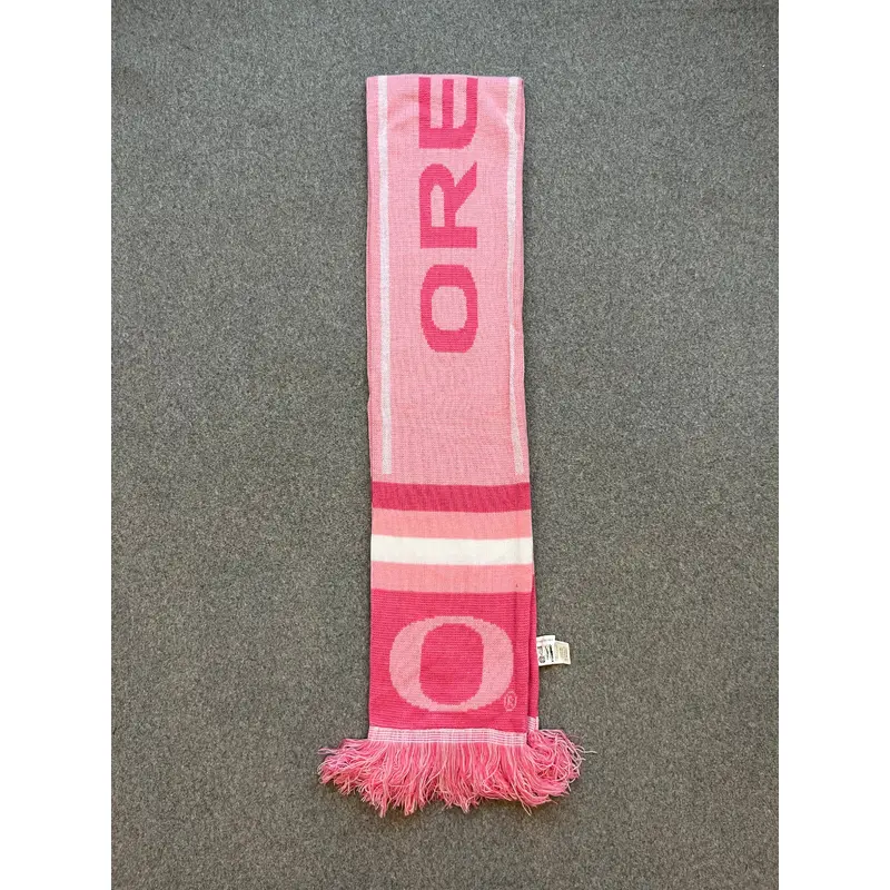 PINK UNIVERSITY OF OREGON SCARF