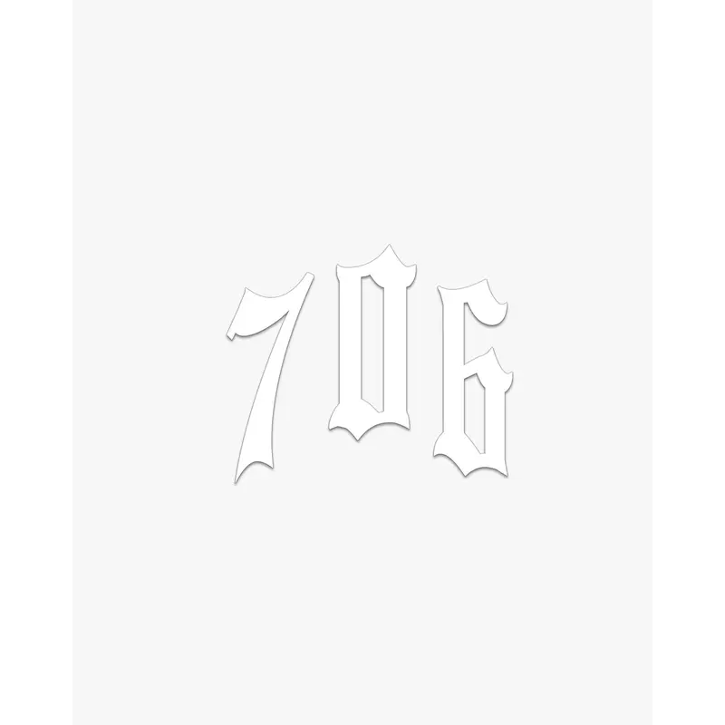 THE (706) VANQUISH PREMIUM DECAL