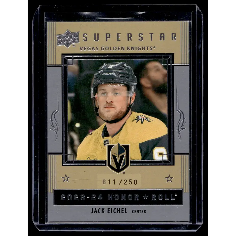 2023-24 Upper Deck Series 1 - Honor Roll - Silver Rainbow - Jack Eichel #HR-17 /250