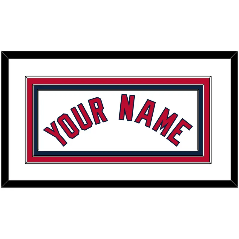 Los Angeles Name - Home White - Triple Mat 1
