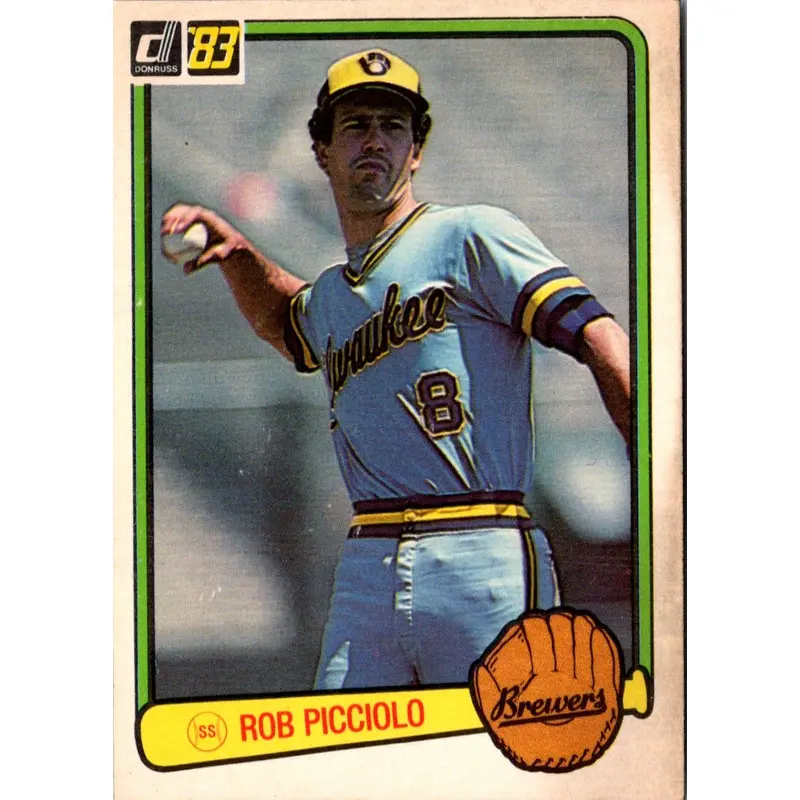 1983 Donruss Rob Picciolo #456