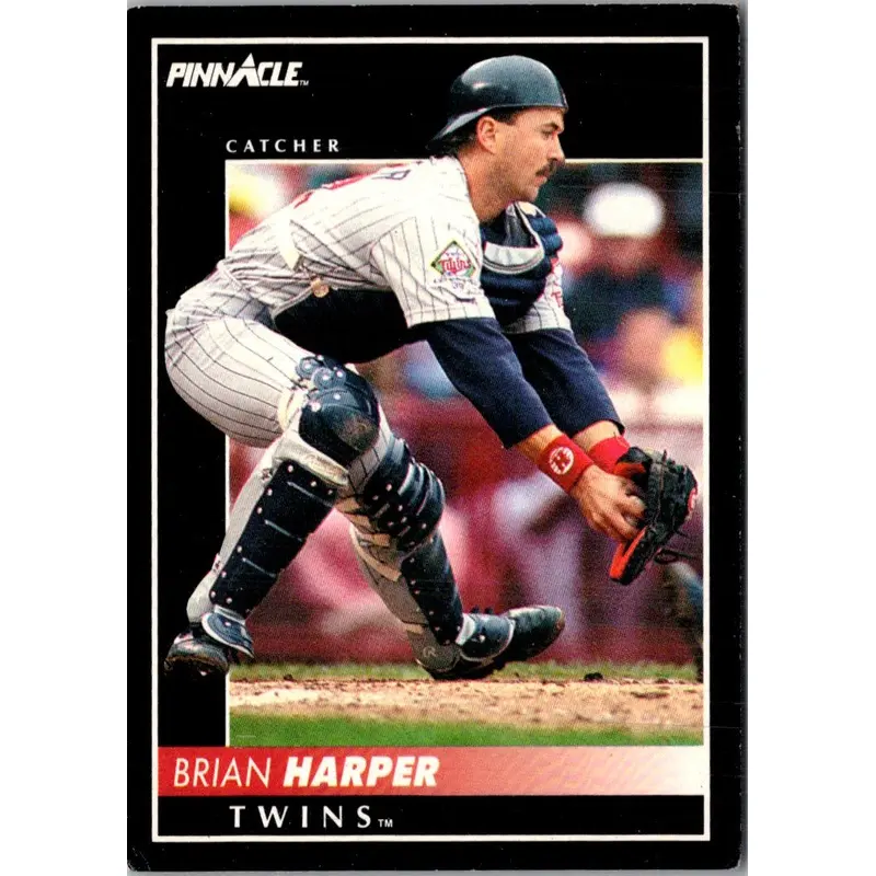 1992 Pinnacle Brian Harper #73