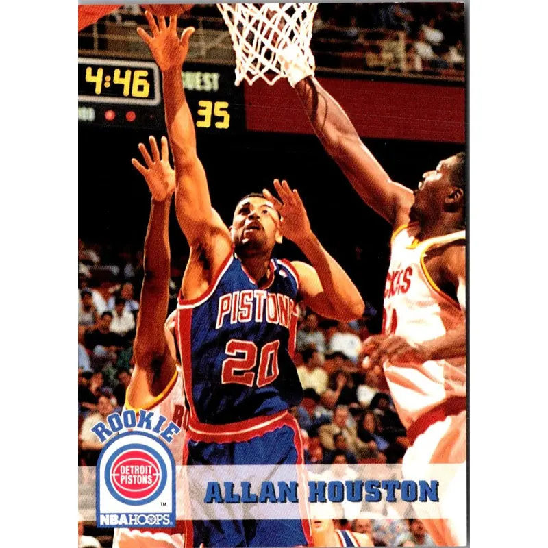 1993 Hoops Allan Houston #332 Rookie
