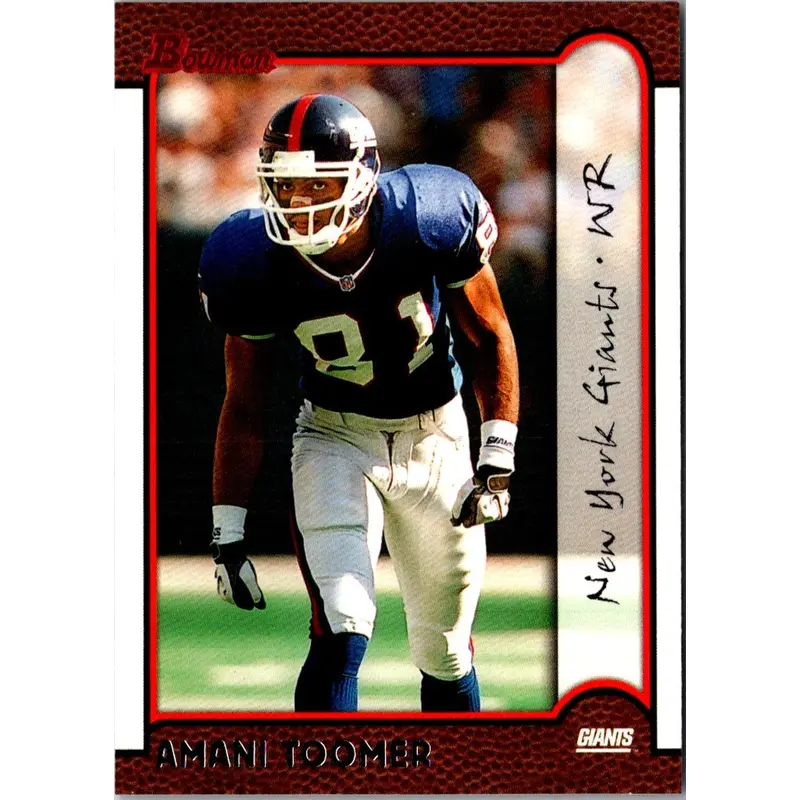 1999 Bowman Amani Toomer #26
